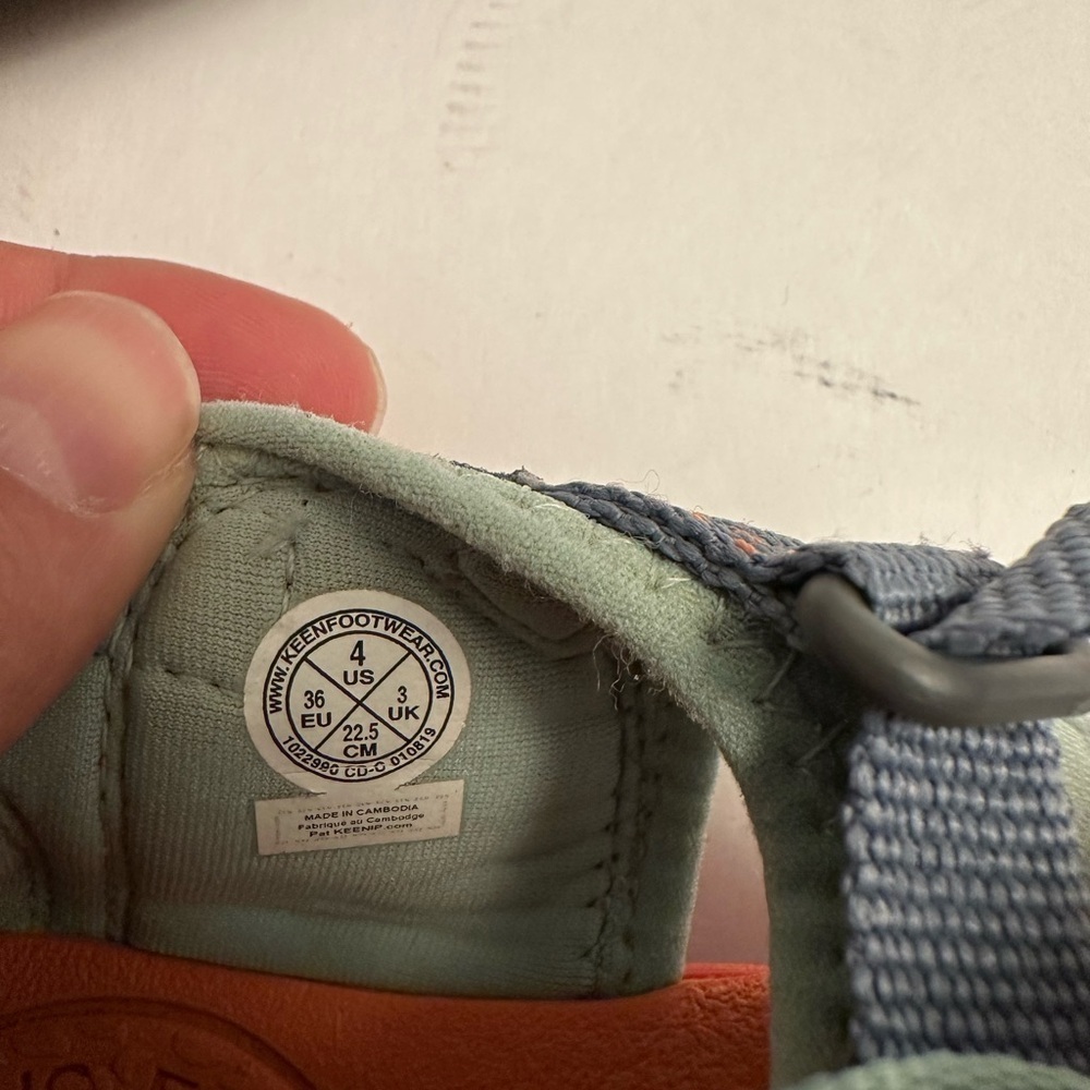 Keen Kid's Seacamp II CNX Sandals Big Kid Size 4.0 - Picture 13 of 13